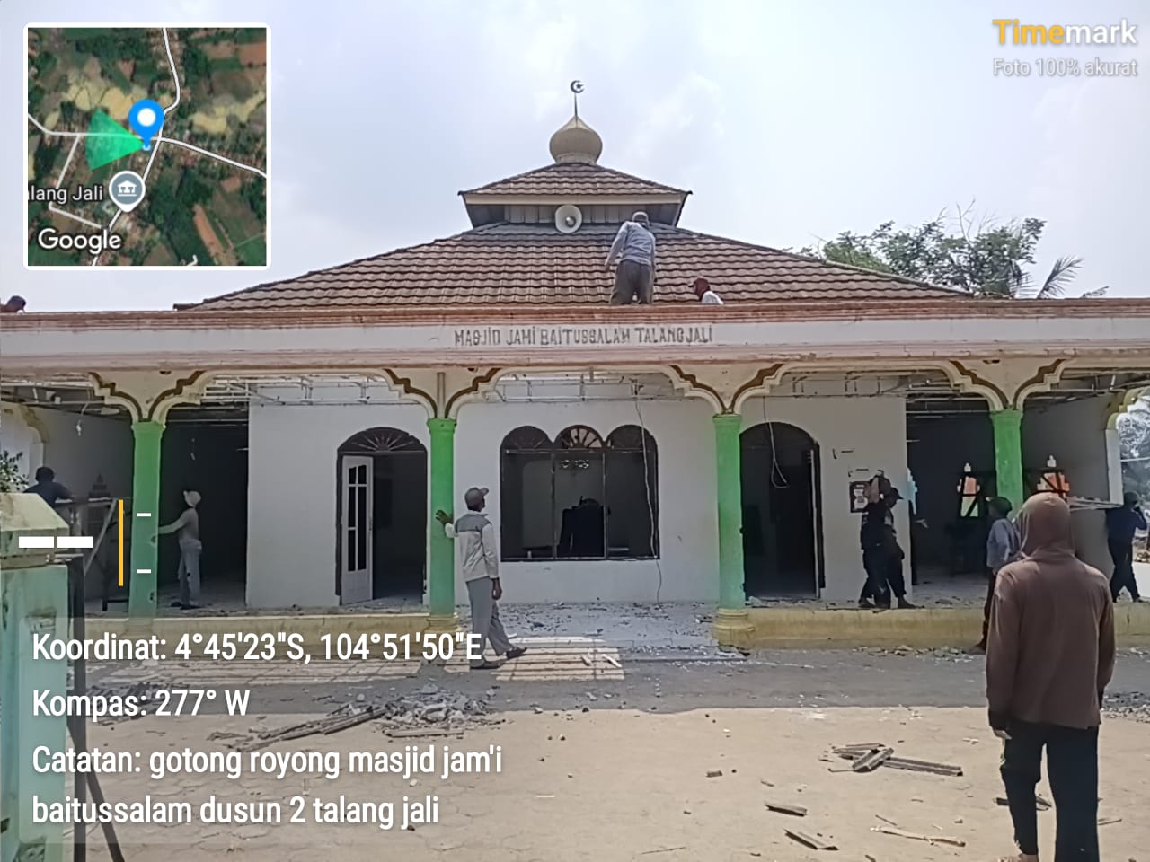 Tahap 1: Masjid Baitussalam Sebelum dibangun