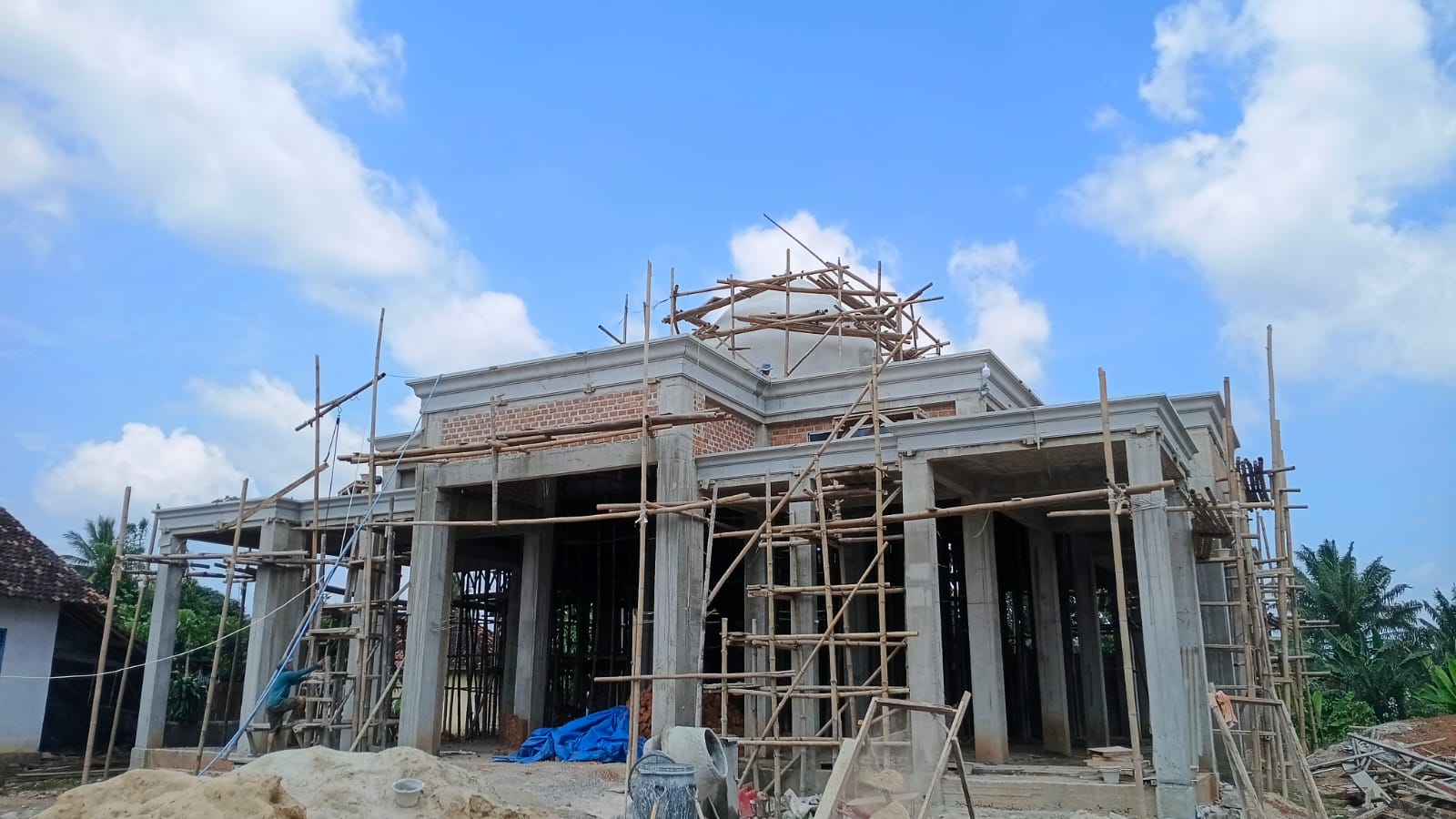 Proses Pembangunan Masjid Jami baitussalam